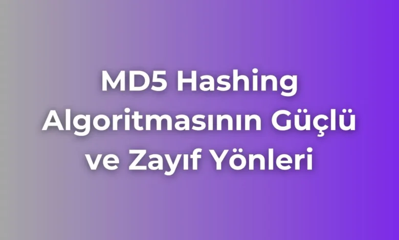 md5 hashing